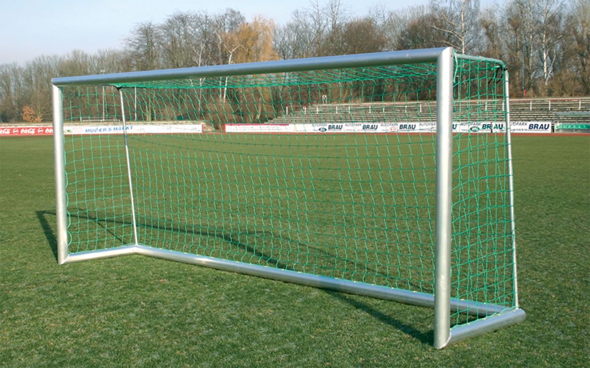 1773_0VCGvRbau6J2BF Youth Soccer Goal Court Royal 5 x 2 m, completely welded, in 4 parts
