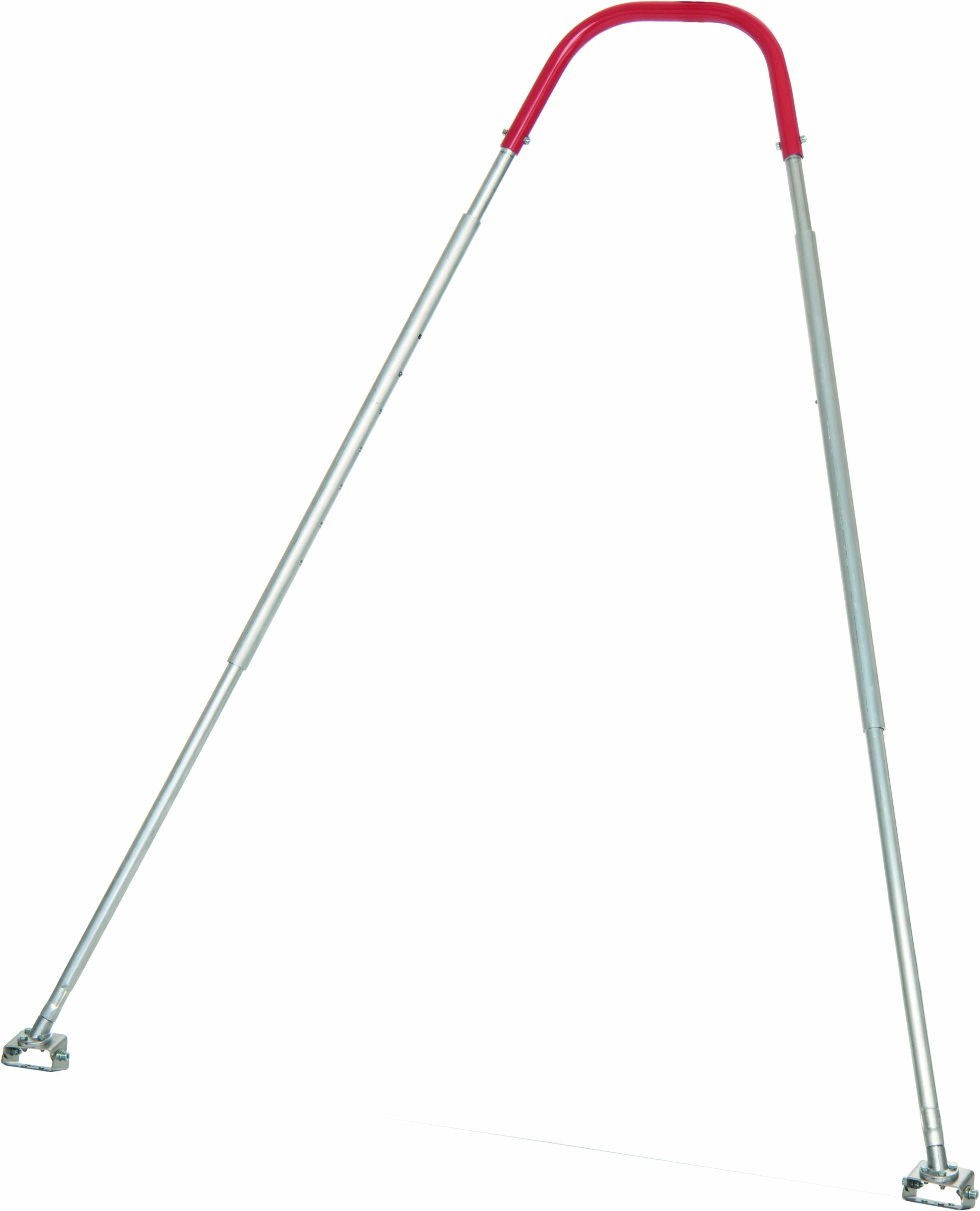 Joint with screws for a pull bar