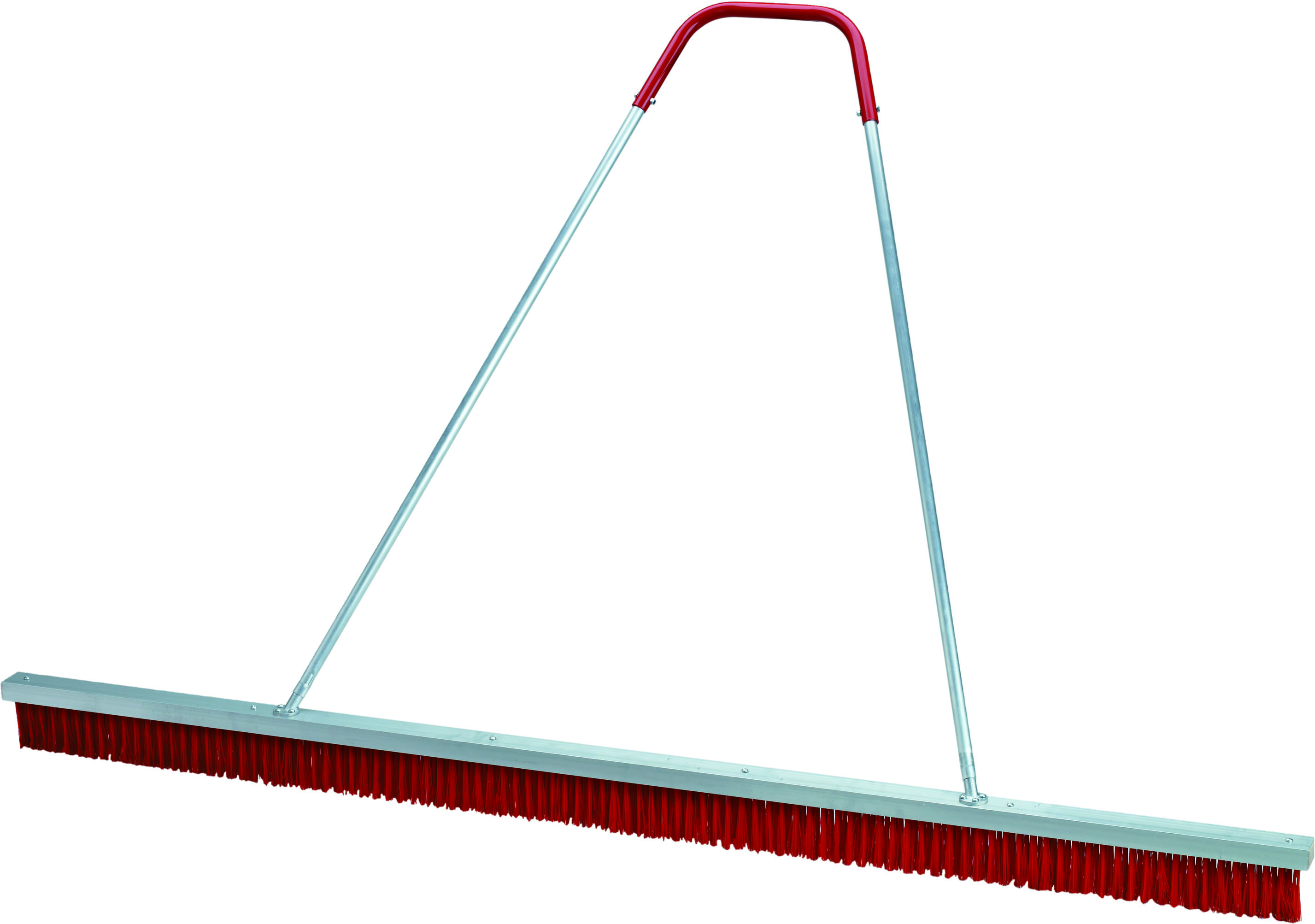 US_40943 Tennis Court Broom - Plastic red