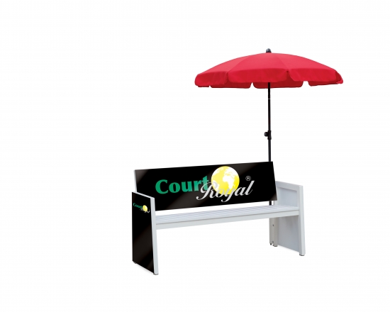Umbrella Holder for Players‘ Bench