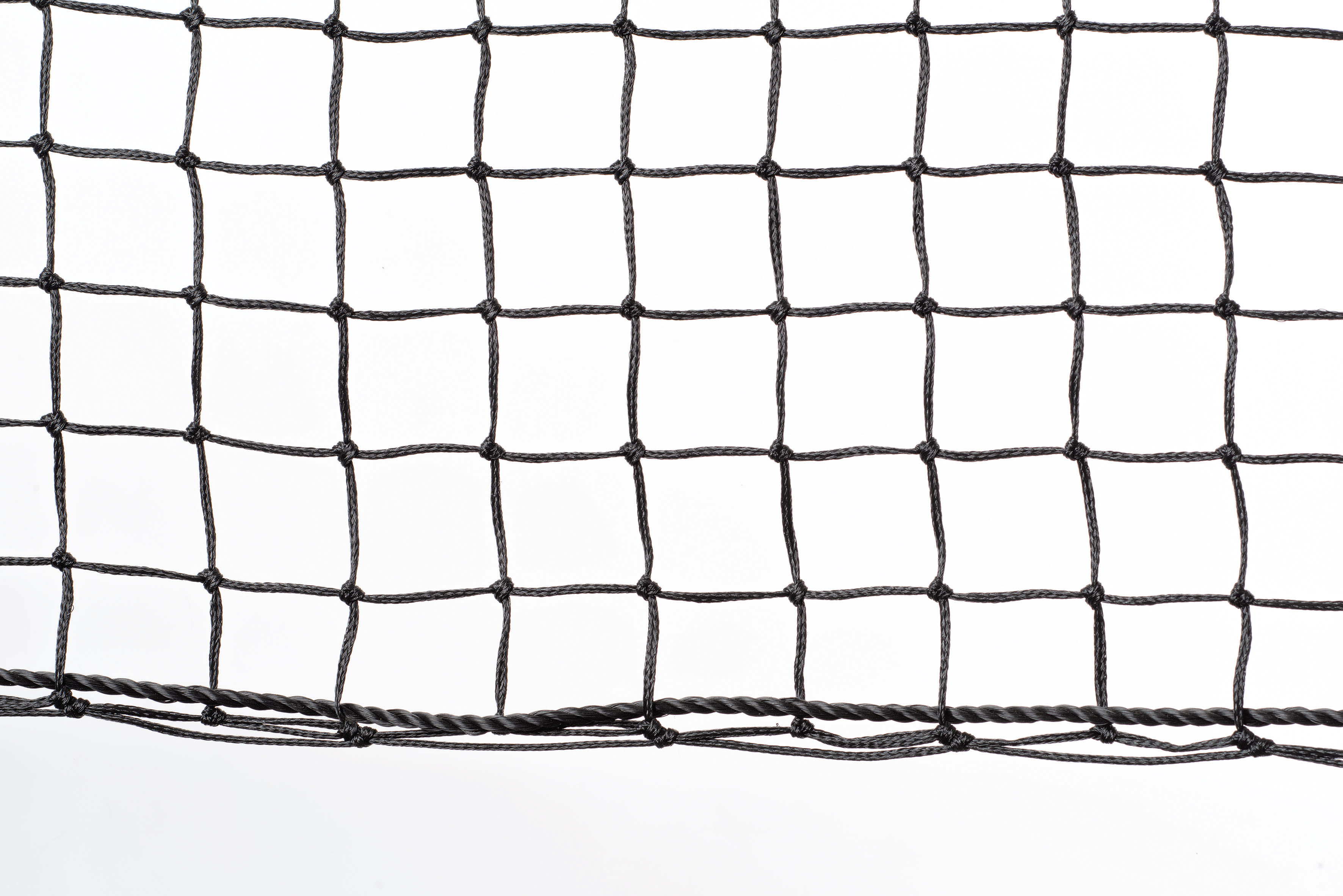 US_TN_8-Unterkante_Tennisnetz Tennis Net Court Royal TN 8 black lower edge