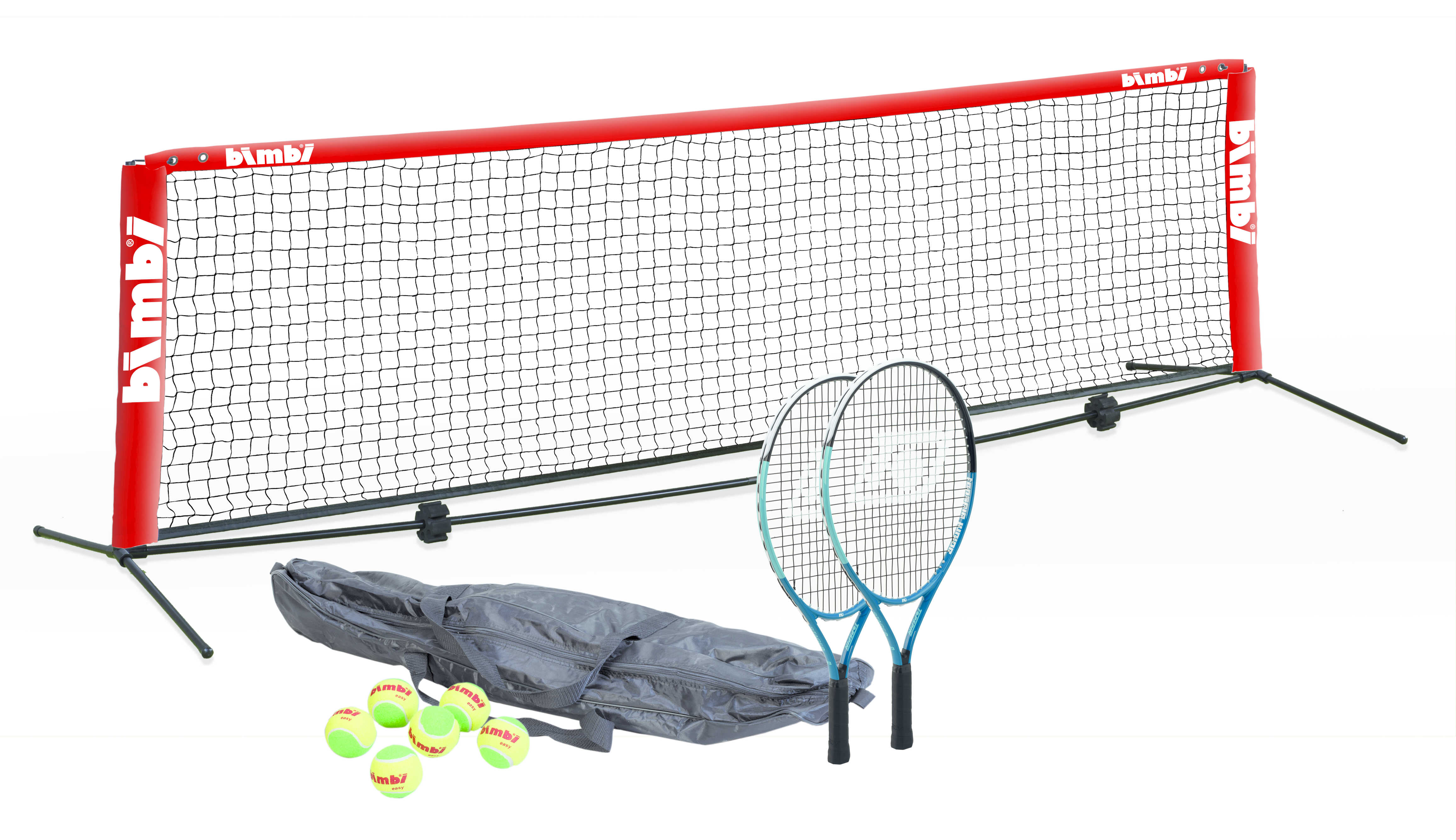 Bimbi Small Court Tennis Net - 3 m Street Set