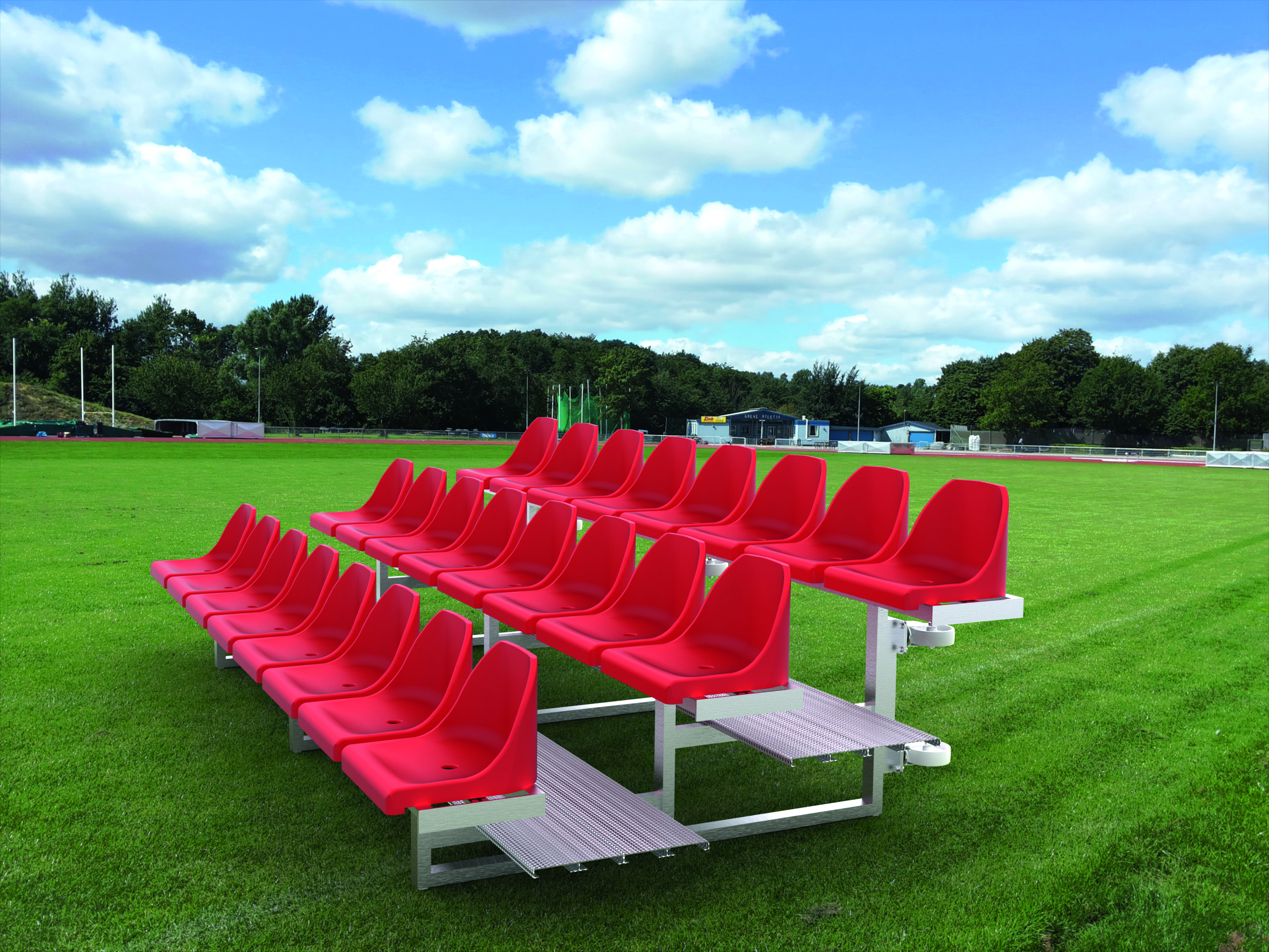 40988_mobile_Tribuene_1 Tribüne 4m fahrbar - 24 Sitzplätze Sportplatz