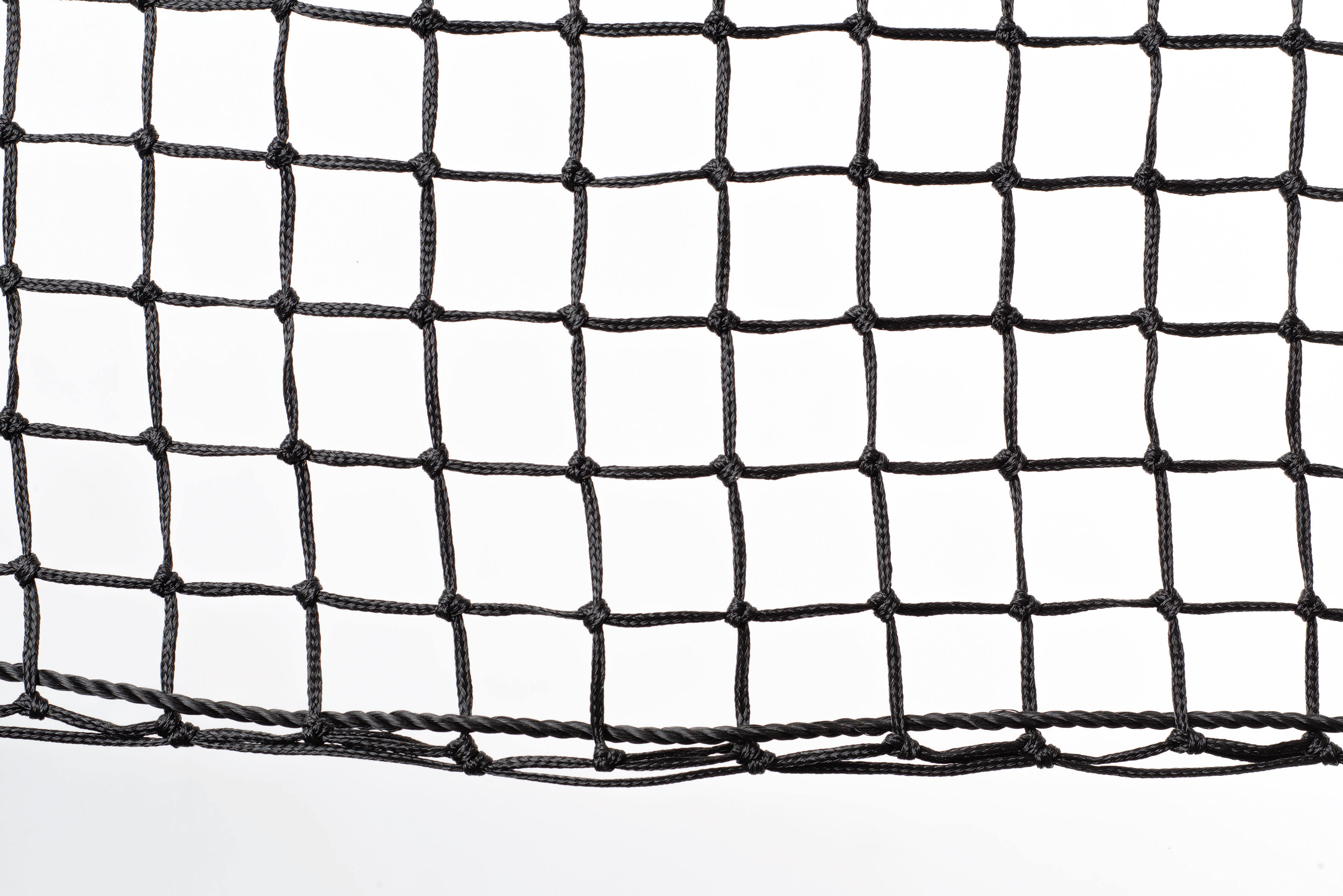 US_TN_50-Unterkante_Tennisnetz_schwarz Tennis Net Court Royal Tournament black lower edge