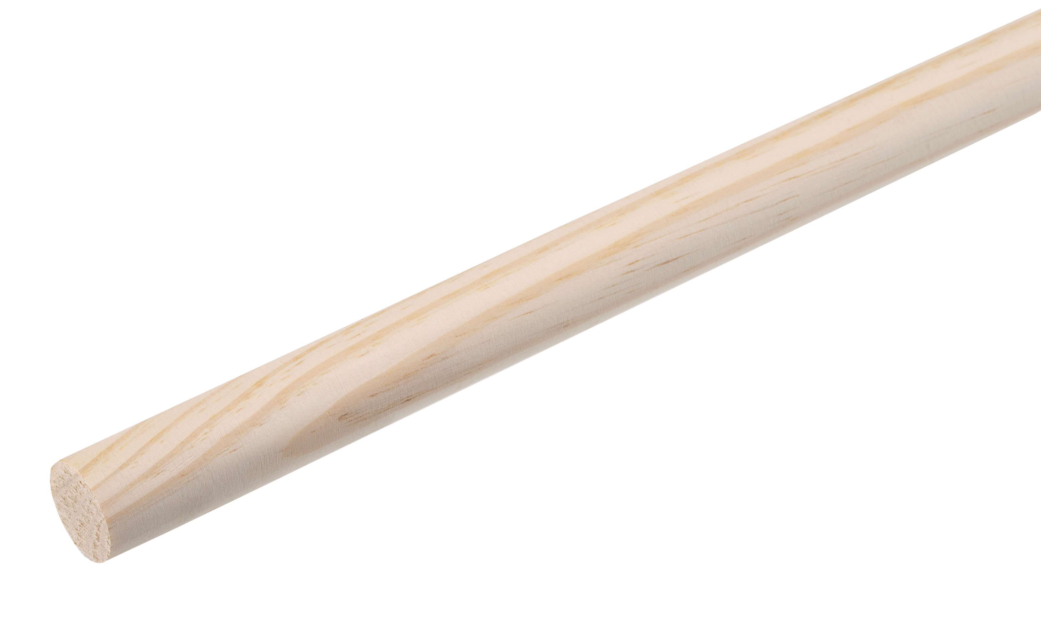 US_40091_Besenstiel_24mm_Detail Wooden handle 24 mm