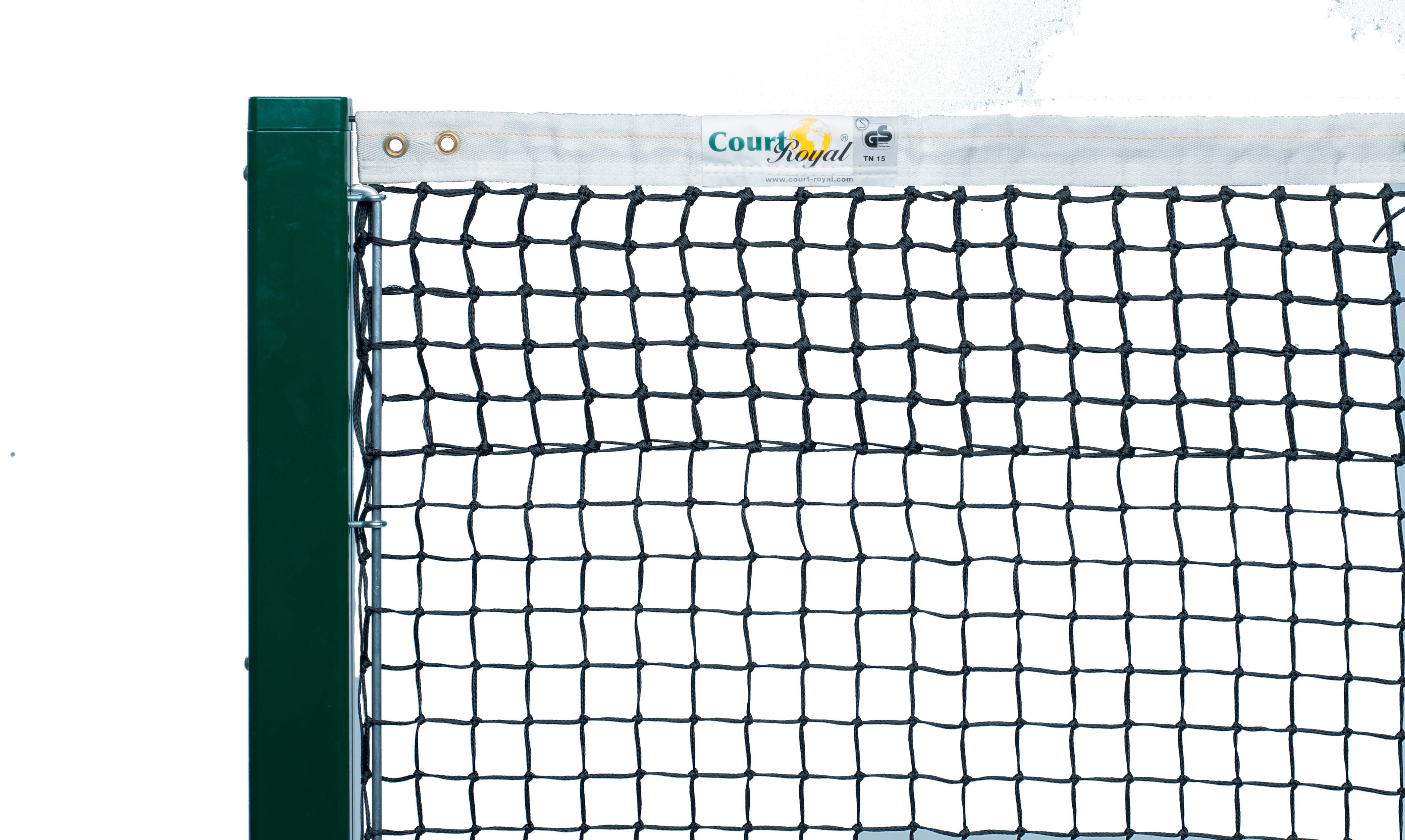 US_40550_Tennisnetz_CourtRoyal_TN15_schwarz Tennisnetz Court Royal TN 15 schwarz