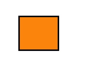 Fahne für Grenzstange neonorange