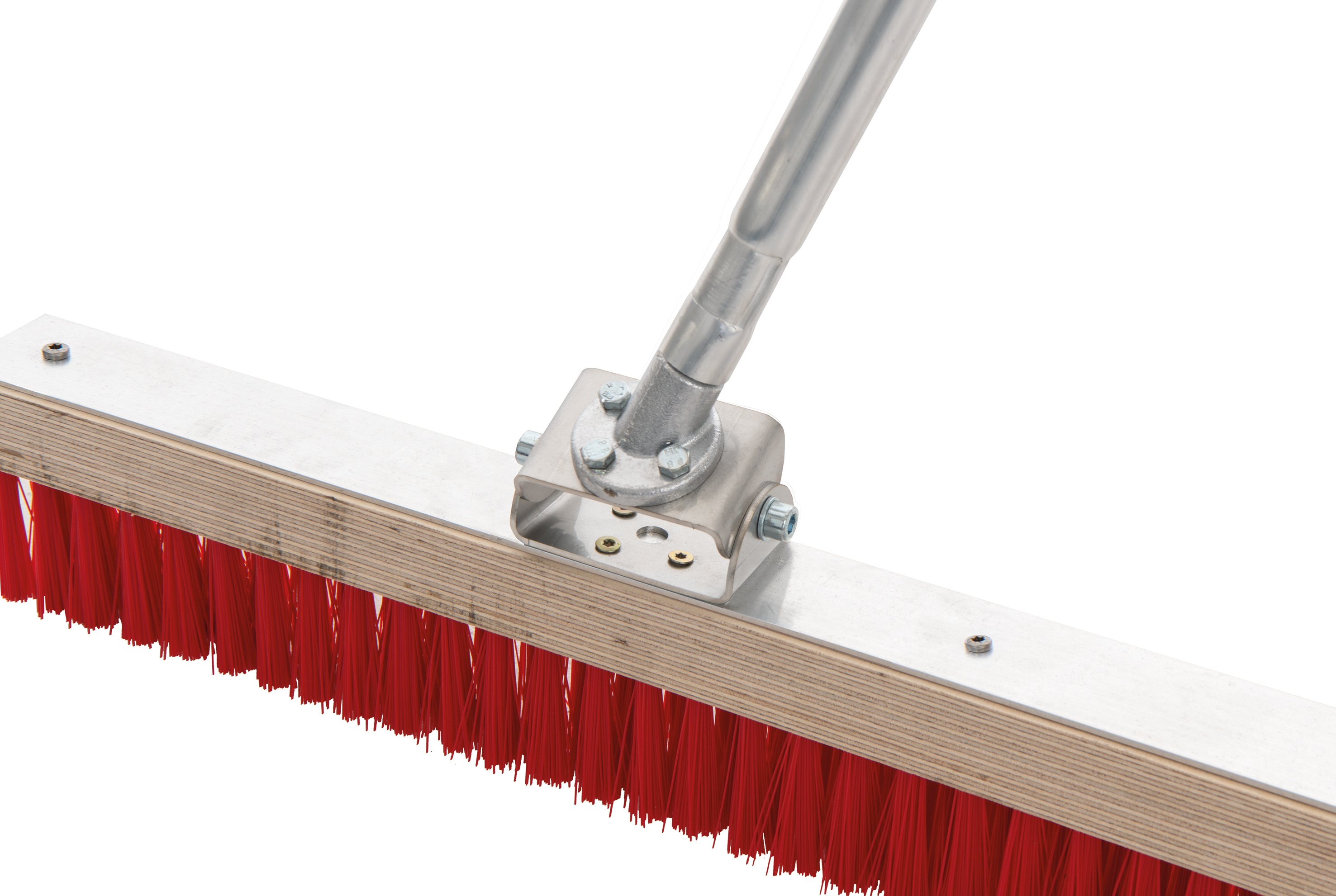 Joint with screws for a pull bar