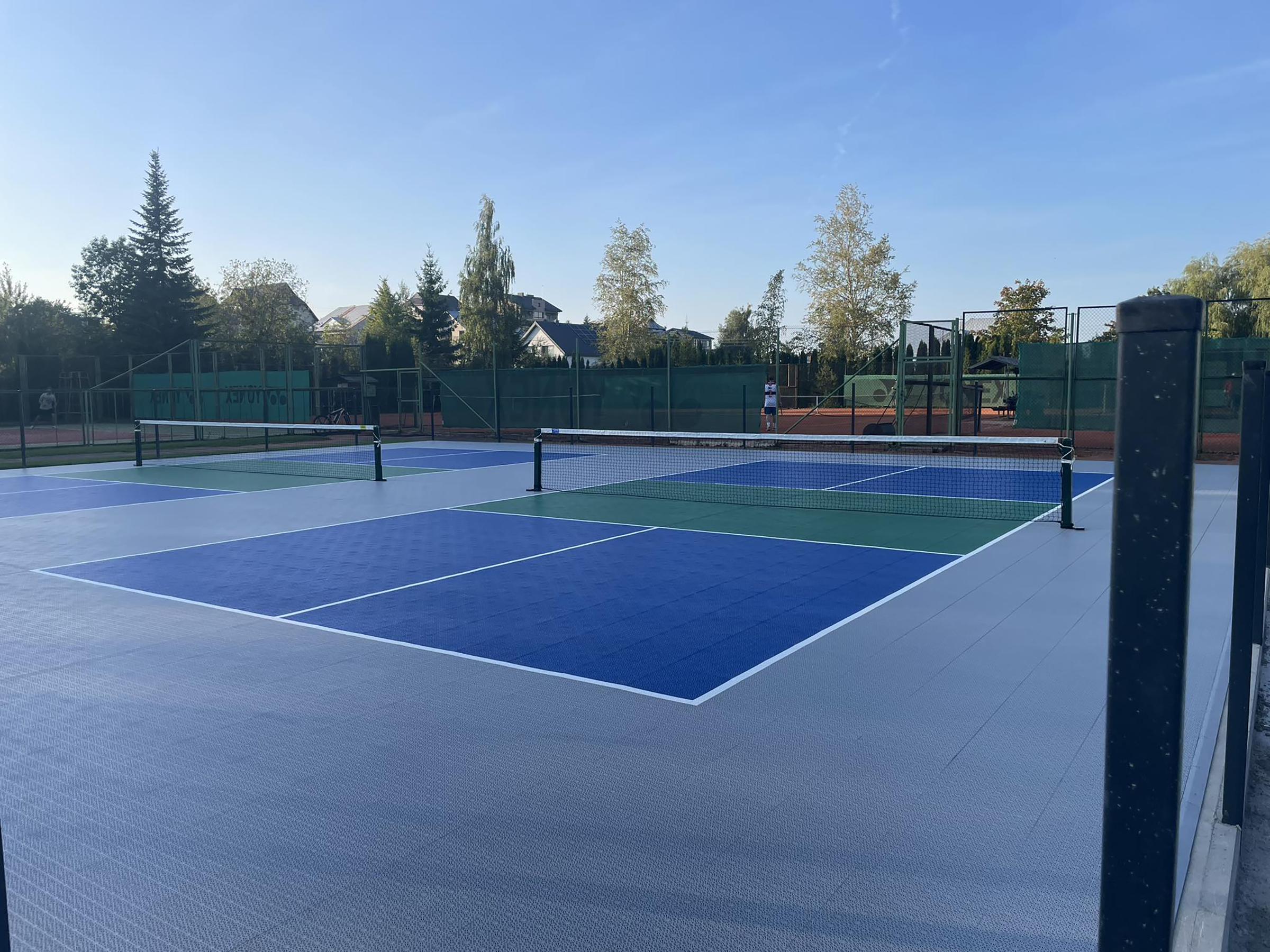 Pickleball Bodenbelag Stecksystem Bergo®