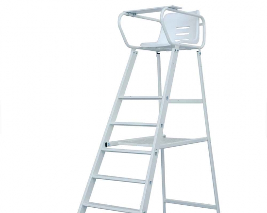 Umpire Chair Court Royal Deluxe powder-coated - white, green or blue