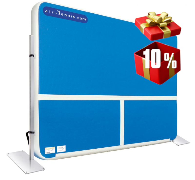 Ball Wand Air-Tennis in 3 m, 4 m, 5 m oder 6 m