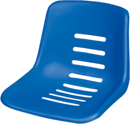 Sitzschale Court Royal blau