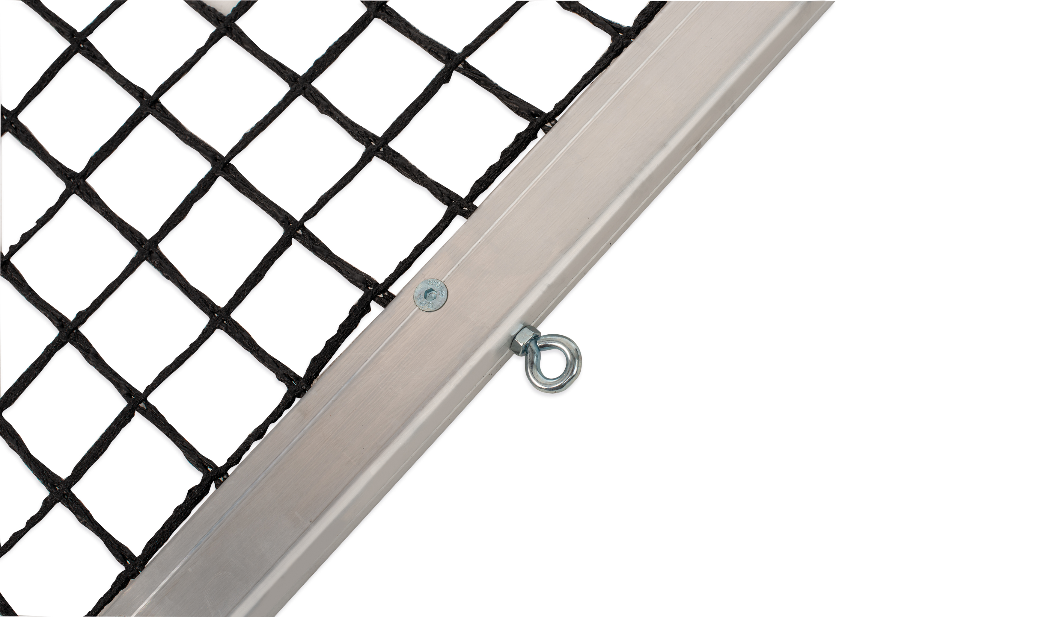 Aluminium Drag Net - Double PVC_detail